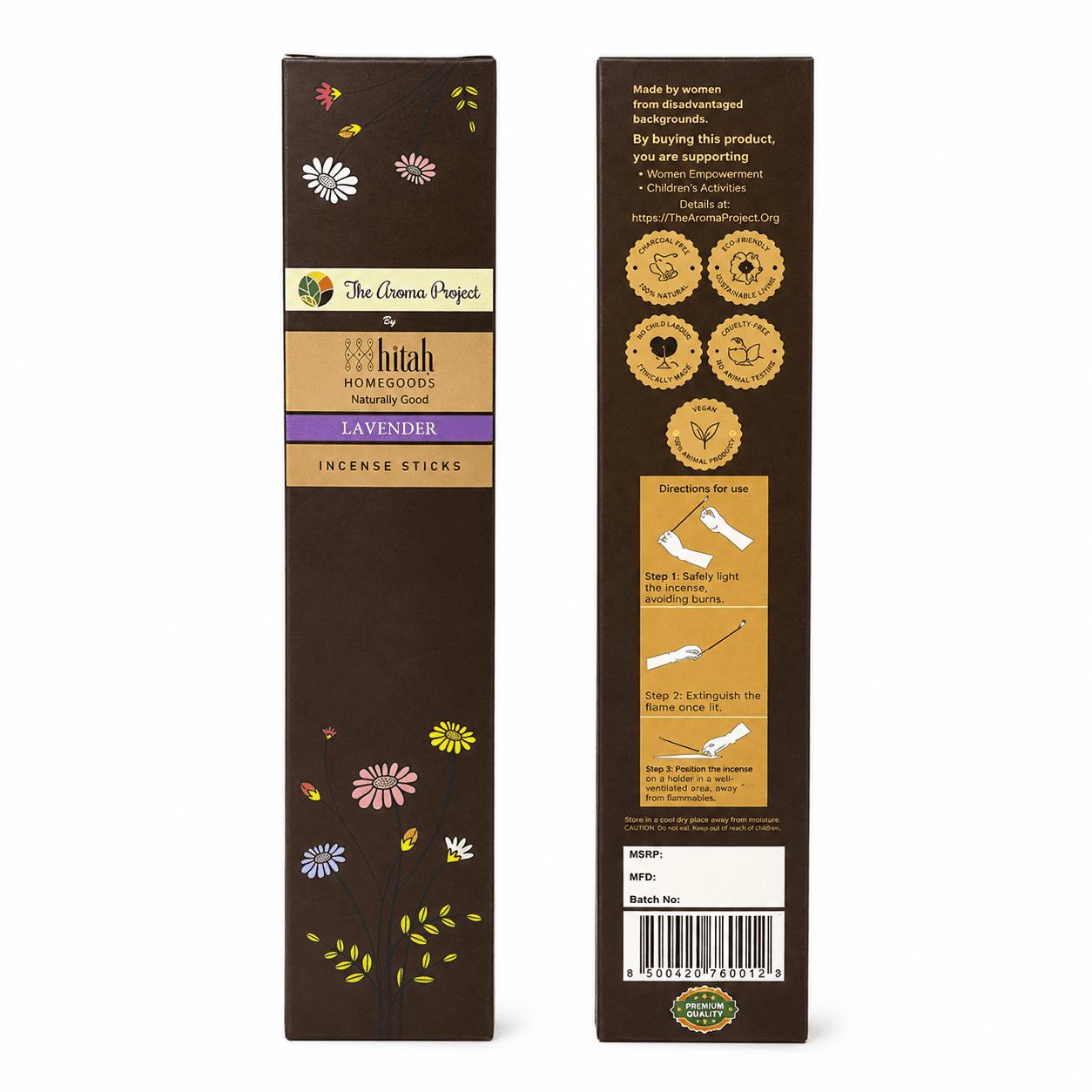 Lavender incense sticks