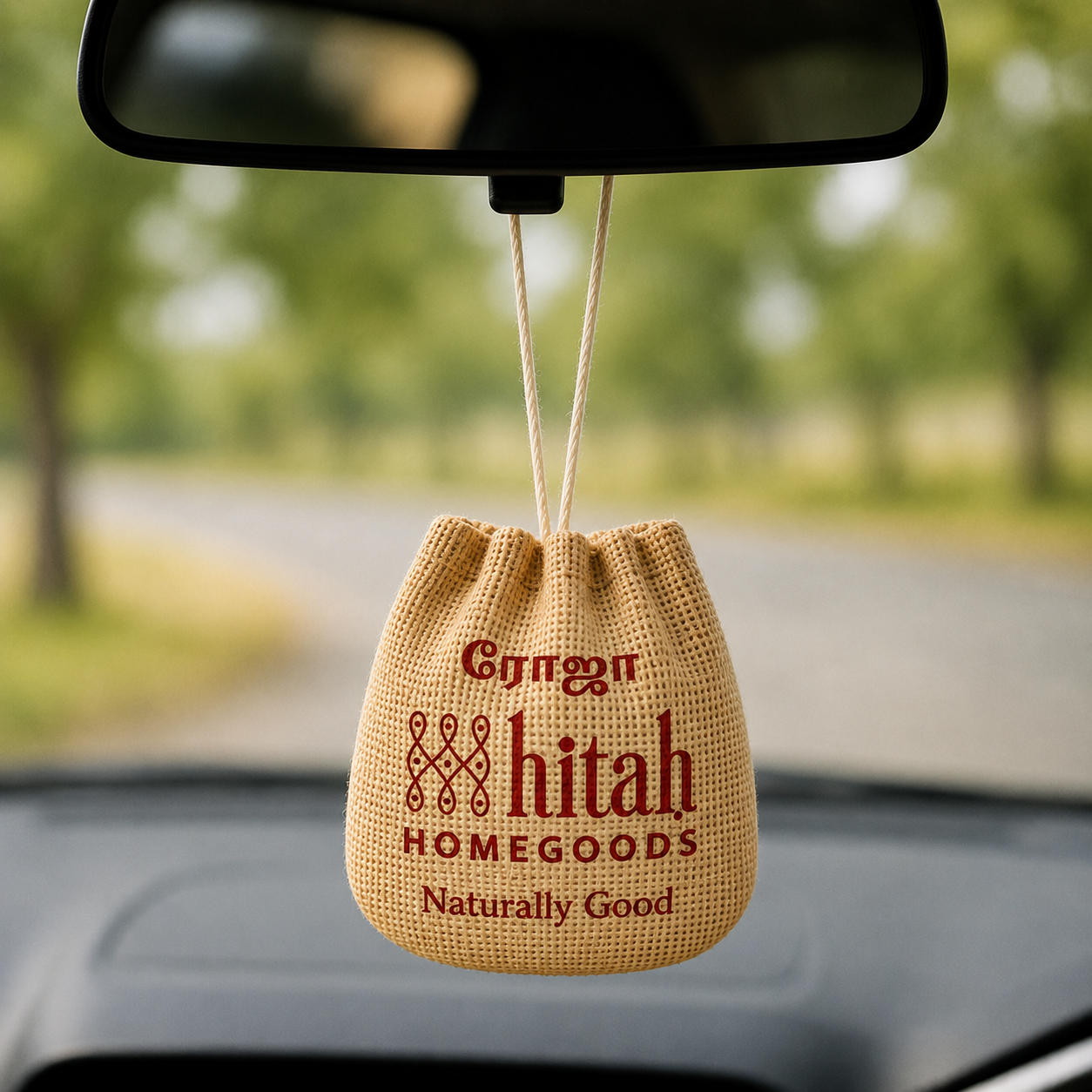 rose car freshener